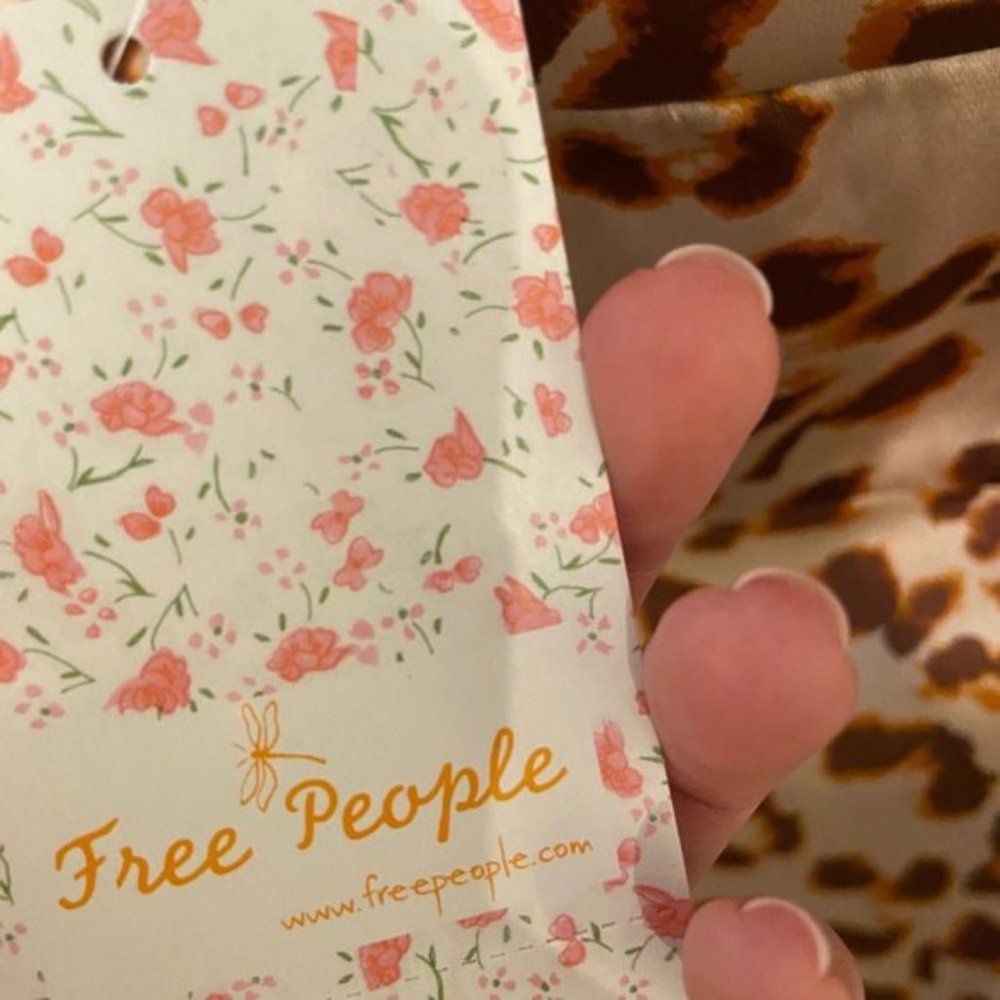 Free People Normani Leopard Print Midi Skirt - Picture 5 of 5